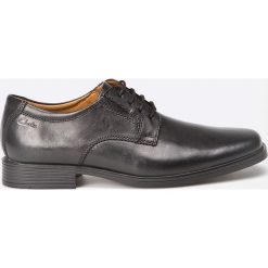 Clarks - Półbuty Tilden Plain. Szare półbuty skórzane męskie marki Clarks. W wyprzedaży za 179,90 zł.