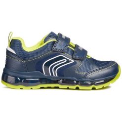 Geox Tenisówki Chłopięce Android 24 Niebieski. Niebieskie buty chłopięce sportowe marki Geox. Za 259,00 zł.