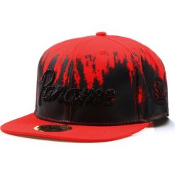 Czapki z daszkiem męskie: Czapka męska snapback czerwona (hx0212)