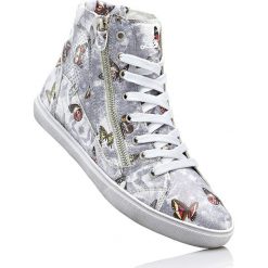 Buty sportowe dziewczęce: Wysokie sneakersy Lico bonprix srebrny z nadrukiem