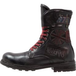 Buty zimowe męskie: A.S.98 REVOLUTION Botki sznurowane nero