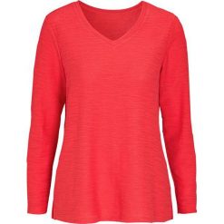 Cellbes Sweter z fakturą koralowy female czerwony/różowy 58/60. Różowe swetry damskie Cellbes, bez wzorów, z dzianiny, bez rękawów, długie, bez kaptura. Za 109,00 zł.
