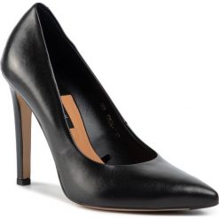 Szpilki GINO ROSSI - 70534-7 Black. Czarne półbuty damskie Gino Rossi, bez wzorów, ze skóry, eleganckie, bez obcasa, na obcasie, bez zapięcia. Za 299,99 zł.