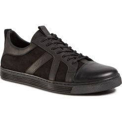 Sneakersy QUAZI - QZ-68-04-000686 601. Czarne sneakersy męskie QUAZI, bez zapięcia. W wyprzedaży za 219,00 zł.