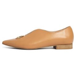 L37 Baleriny Damskie Honey Honey 36 Brązowy. Pomarańczowe baleriny damskie L37, bez wzorów, bez obcasa. Za 579,00 zł.