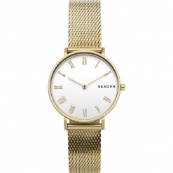 Biżuteria i zegarki damskie: Zegarek SKAGEN – Hald SKW2713 Gold/Gold