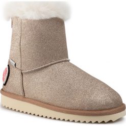 Buty PEPE JEANS - Angel Glitter PGS50150 Gold 099. Żółte śniegowce dziewczęce Pepe Jeans, bez zapięcia. W wyprzedaży za 159,00 zł.
