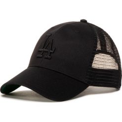 Czapka z daszkiem 47 BRAND - Mlb Los Angeles Dodgers Branson B-BRANS12CTP-BKA Black. Czarne czapki męskie 47 Brand, bez wzorów, z bawełny. Za 89,00 zł.