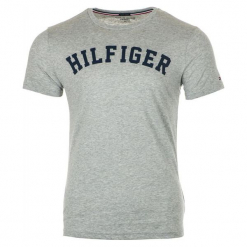 Tommy Hilfiger T-Shirt Męski Xl Szary. Szare koszulki męskie marki TOMMY HILFIGER, xl. Za 139,00 zł.