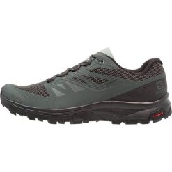 Salomon OUTLINE GTX Obuwie hikingowe urban chic/black/green milieu. Zielone buty sportowe męskie Salomon, z materiału, outdoorowe. Za 569,00 zł.