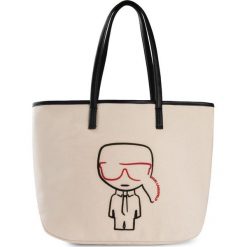 Torebka Karl Lagerfeld. Brązowe nerki damskie bez wzorów, duże, bez dodatków. Za 769,00 zł.