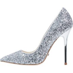 Szpilki: Buffalo Szpilki glitter silver