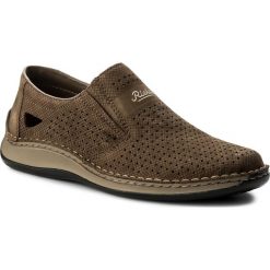 Półbuty RIEKER - 05289-64 Beige. Pomarańczowe półbuty męskie Rieker, na co dzień, bez wzorów, z zamszu, eleganckie, bez zapięcia. W wyprzedaży za 229,00 zł.