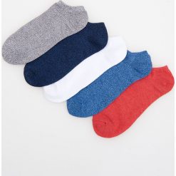 Kapcie męskie: 5 pack stopek – Niebieski