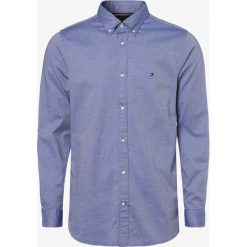 Tommy Hilfiger - Koszula męska, niebieski. Niebieskie koszule męskie TOMMY HILFIGER, xl, bez wzorów, eleganckie, bez kołnierzyka, bez rękawów. Za 399,95 zł.
