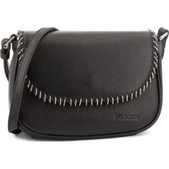 Torebka KAZAR - Balbina 33096-01-00 Black. Czarne listonoszki damskie Kazar, na co dzień, bez wzorów, ze skóry, bez dodatków. W wyprzedaży za 449,00 zł.