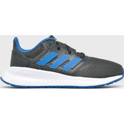 Adidas Performance - Buty dziecięce Runfalcon K. Szare trampki chłopięce adidas Performance, bez wzorów, z materiału, sportowe, bez zapięcia. W wyprzedaży za 119,90 zł.