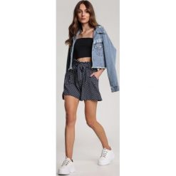 Granatowe Szorty Arrilura. Niebieskie szorty damskie Renee, xl, bez wzorów. Za 59,99 zł.