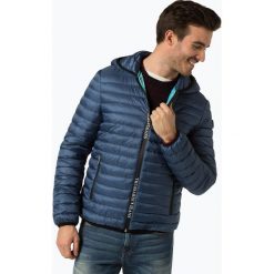 Trussadi Jeans - Męska kurtka pikowana, niebieski. Niebieskie kurtki męskie Trussadi Jeans, m, bez wzorów, z jeansu, eleganckie, bez kaptura. Za 899,95 zł.