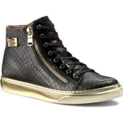 Sneakersy NIK - 08-0357-001 Czarny. Czarne botki damskie skórzane Nik. W wyprzedaży za 179,00 zł.