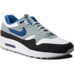 Buty NIKE - Air Max 1 AH8145 102 White/Gym Blue/Light Pumice. Szare buty skate męskie Nike, z materiału, nike air max. W wyprzedaży za 399,00 zł.
