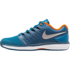 Nike Performance AIR ZOOM PRESTIGE CLY Obuwie do tenisa Outdoor green abyss/metallic silver. Niebieskie buty trekkingowe męskie marki Nike Performance, z tworzywa sztucznego, outdoorowe. W wyprzedaży za 356,15 zł.