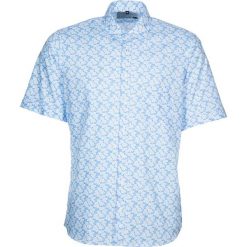 Koszula - Casual fit - w kolorze błękitno-białym. Niebieskie koszule męskie Marvelis, m, bez wzorów, z bawełny, casualowe, z klasycznym kołnierzykiem, bez rękawów. W wyprzedaży za 69,95 zł.