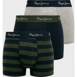 Pepe Jeans - Bokserki (3 pack). Bokserki męskie Pepe Jeans, bez wzorów, z elastanu. W wyprzedaży za 139,90 zł.