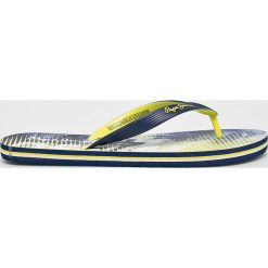 Pepe Jeans - Japonki Hawi Lume. Niebieskie kapcie męskie Pepe Jeans, z jeansu. W wyprzedaży za 79,90 zł.