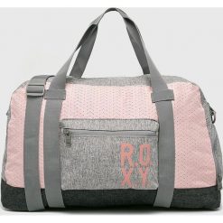 Roxy - Torba. Szare torebki klasyczne damskie Roxy, w paski, z poliesteru. W wyprzedaży za 199,90 zł.