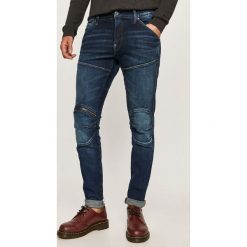 G-Star Raw - Jeansy 5620 3D. Niebieskie jeansy męskie G-Star RAW, bez wzorów, retro. Za 659,90 zł.