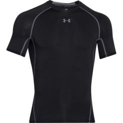 Odzież termoaktywna męska: Under Armour Koszulka termoaktywna HeatGear Compression Shortsleeve M czarna r. L (1257468-001)
