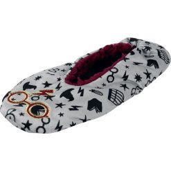 Harry Potter Chibi Symbols Kapcie szary/bordowy. Szare kapcie damskie marki Harry Potter. Za 62,90 zł.