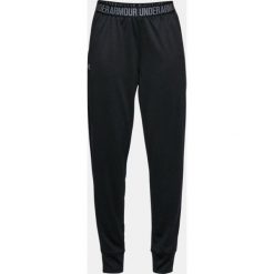 Spodnie dresowe damskie: Under Armour Spodnie damskie Pla Up Pant Solid czarne r. M (1311332-001)