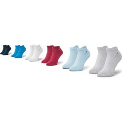 Zestaw 6 par niskich skarpet unisex TOM TAILOR - 9896 Blue 521. Niebieskie skarpetki męskie Tom Tailor, bez wzorów, z elastanu. Za 59,00 zł.