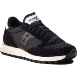 Sneakersy SAUCONY - Jazz Original Vintage S60368-9 Blk/Blk. Czarne półbuty damskie Saucony, na co dzień, bez wzorów, ze skóry, retro, bez obcasa, na płaskiej podeszwie, bez zapięcia. W wyprzedaży za 309,00 zł.