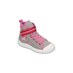 Szare Tekstylne Buty Dla dzieci Befado rozmiar 26. Szare buciki niemowlęce chłopięce Befado, z bawełny. Za 39,80 zł.