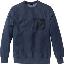 Bluza Regular Fit bonprix ciemnoniebieski. Niebieskie bejsbolówki męskie bonprix, m, z tkaniny. Za 59,99 zł.