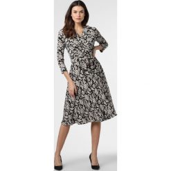 Weekend Max Mara - Sukienka damska – Acqua, czarny. Czarne sukienki damskie Weekend Max Mara, m, z nadrukiem, eleganckie, bez kołnierzyka, bez rękawów, midi. Za 899,95 zł.