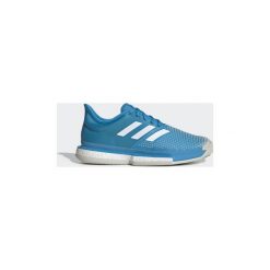 Buty adidas Buty SoleCourt Boost Clay. Różowe trampki męskie Adidas, bez wzorów, bez zapięcia. Za 679,00 zł.