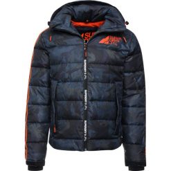 Superdry GLACIAL UTILITY Kurtka zimowa dark blue. Niebieskie kurtki męskie zimowe Superdry, m, z materiału. Za 829,00 zł.
