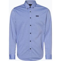 BOSS Athleisure - Koszula męska – Biado_R, niebieski. Niebieskie koszule męskie BOSS Athleisure, m, bez wzorów, bez kołnierzyka, bez rękawów. Za 429,95 zł.