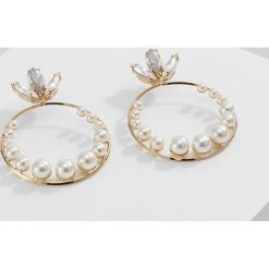 Kolczyki damskie: Anton Heunis Kolczyki cream pearls
