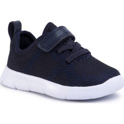 Sneakersy CLARKS - Ath Flux T 261412697 Navy. Niebieskie trampki chłopięce Clarks, bez wzorów, ze skóry ekologicznej, na rzepy. Za 179,00 zł.