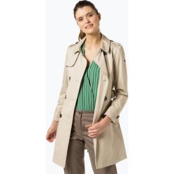 Esprit Casual - Płaszcz damski, beżowy. Brązowe płaszcze damskie marki Esprit Casual, s, bez wzorów, klasyczne. Za 449,95 zł.