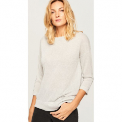 Sweter z błyszczącą nitką - Srebrny. Szare bez kategorii Reserved, s. Za 59,99 zł.