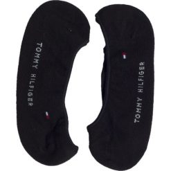 Tommy Hilfiger - Skarpetki (2-pak). Czarne skarpetki damskie TOMMY HILFIGER, z bawełny. Za 44,90 zł.