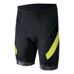 Etape Spodenki Rowerowe Profi Pas Black/Yellow Fluo L. Żółte spodenki sportowe męskie marki Etape, w paski, sportowe. W wyprzedaży za 159,00 zł.