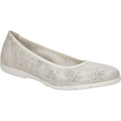 Baleriny skórzane caprice 9-22150-28. Baleriny damskie Caprice, bez wzorów, bez obcasa. Za 279,99 zł.