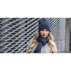 Ciepła czapka Apis Cap z wełny merino. Szare czapki damskie marki Pakamera, z wełny. Za 209,00 zł.